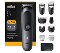 BRAUN All-in-One Series 5 AIO5560 11-in-1 Grooming Kit - Grey