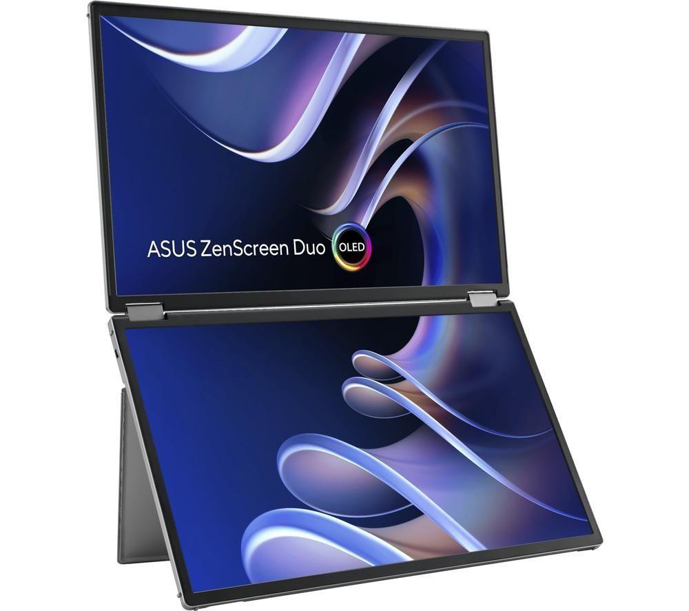 ASUS ZenScreen Duo MQ149CD Full HD 14" OLED Foldable Monitor - Grey