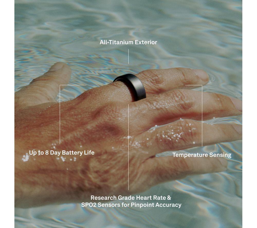 OURA Ring 4 - Black, Size 5