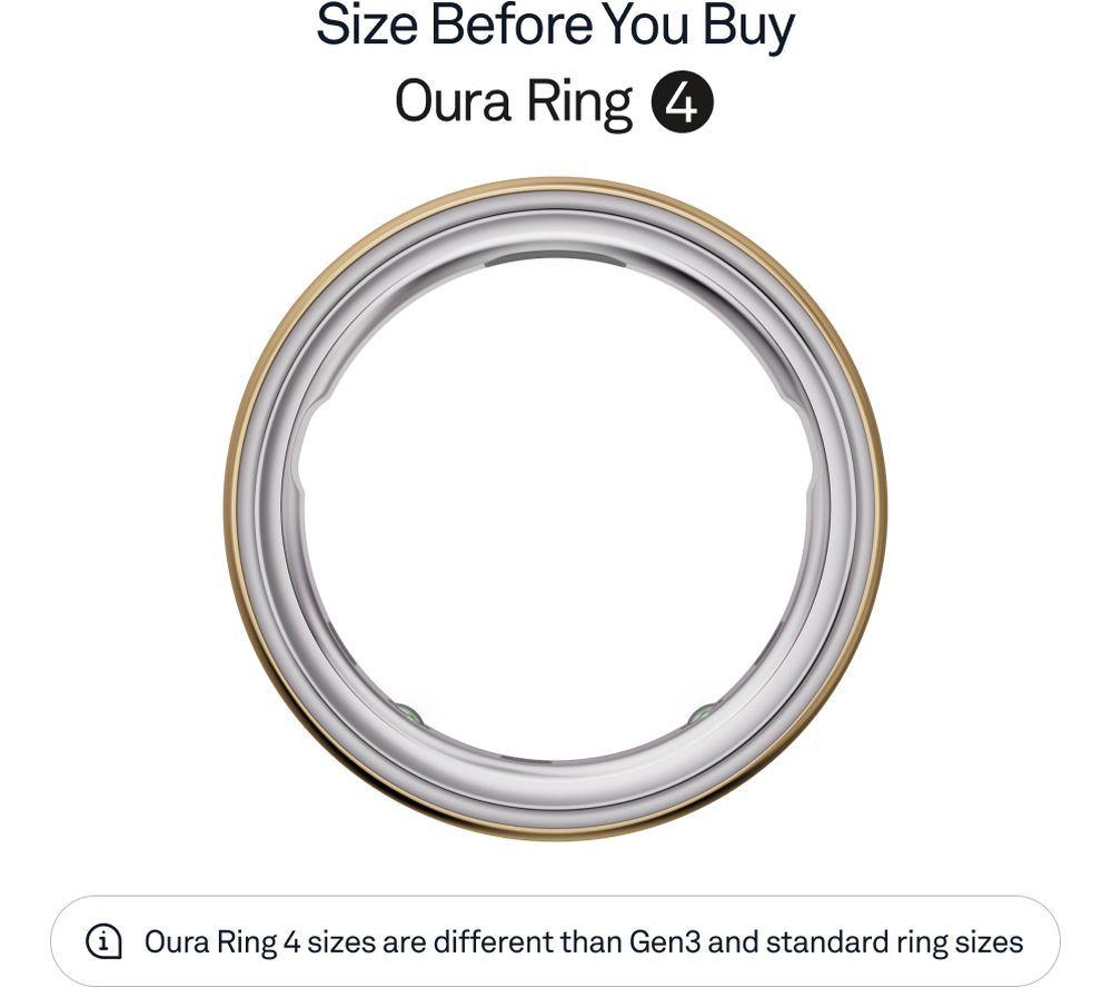 OURA Ring 4 - Gold, Size 5
