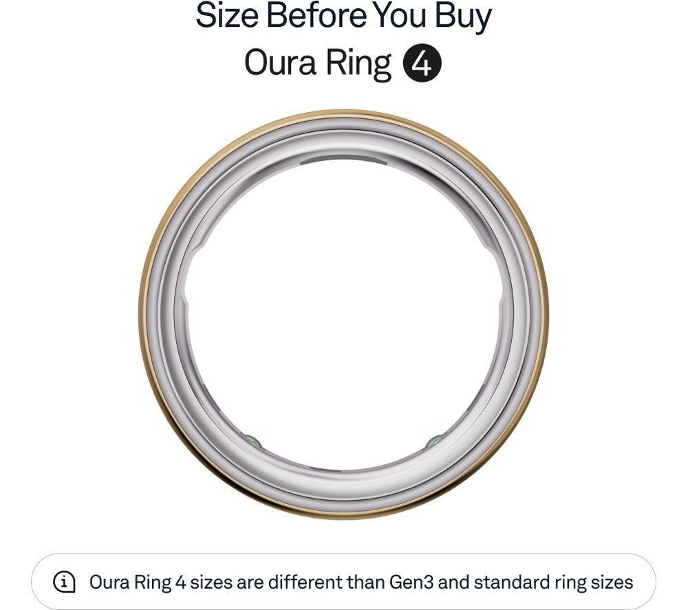 OURA Ring 4 - Gold, Size 15