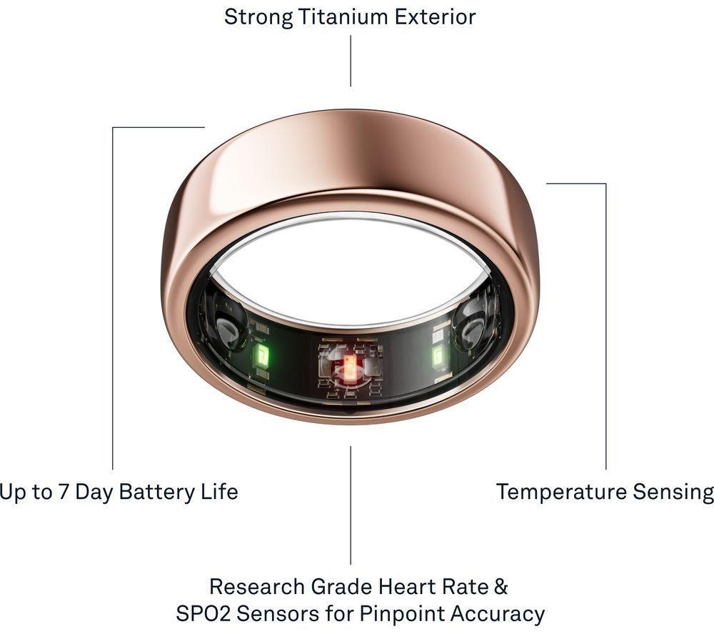 OURA Ring 4 - Rose Gold, Size 6
