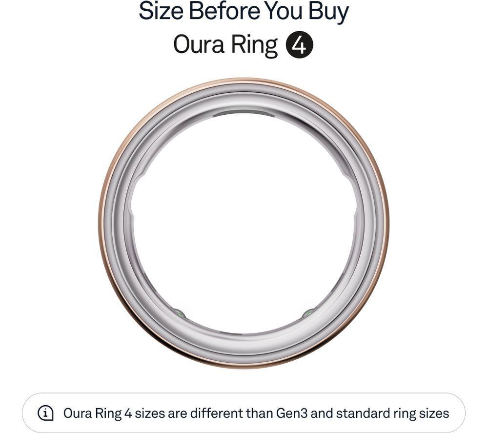 OURA Ring 4 - Rose Gold, Size 15