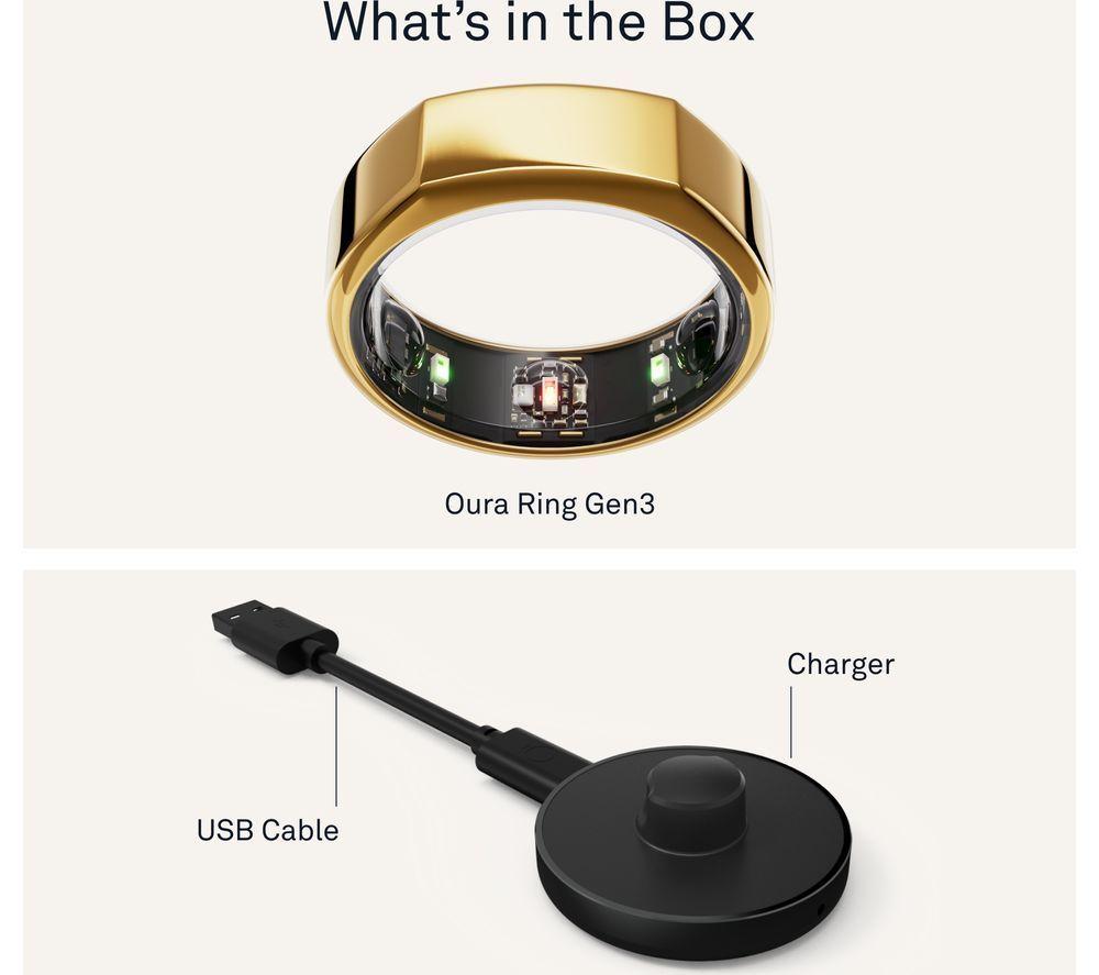 OURA Ring Gen3 Heritage - Gold, Size 11
