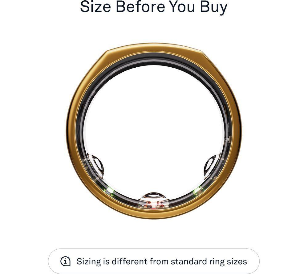 OURA Ring Gen3 Heritage - Gold, Size 13