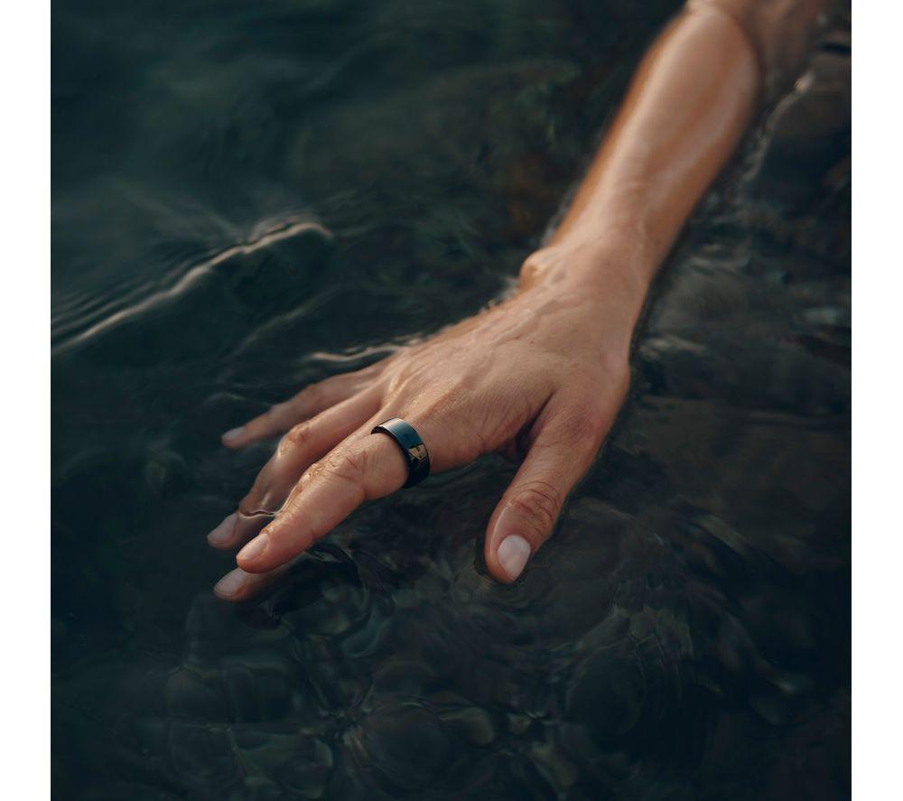 OURA Ring Gen3 Horizon - Black, Size 6