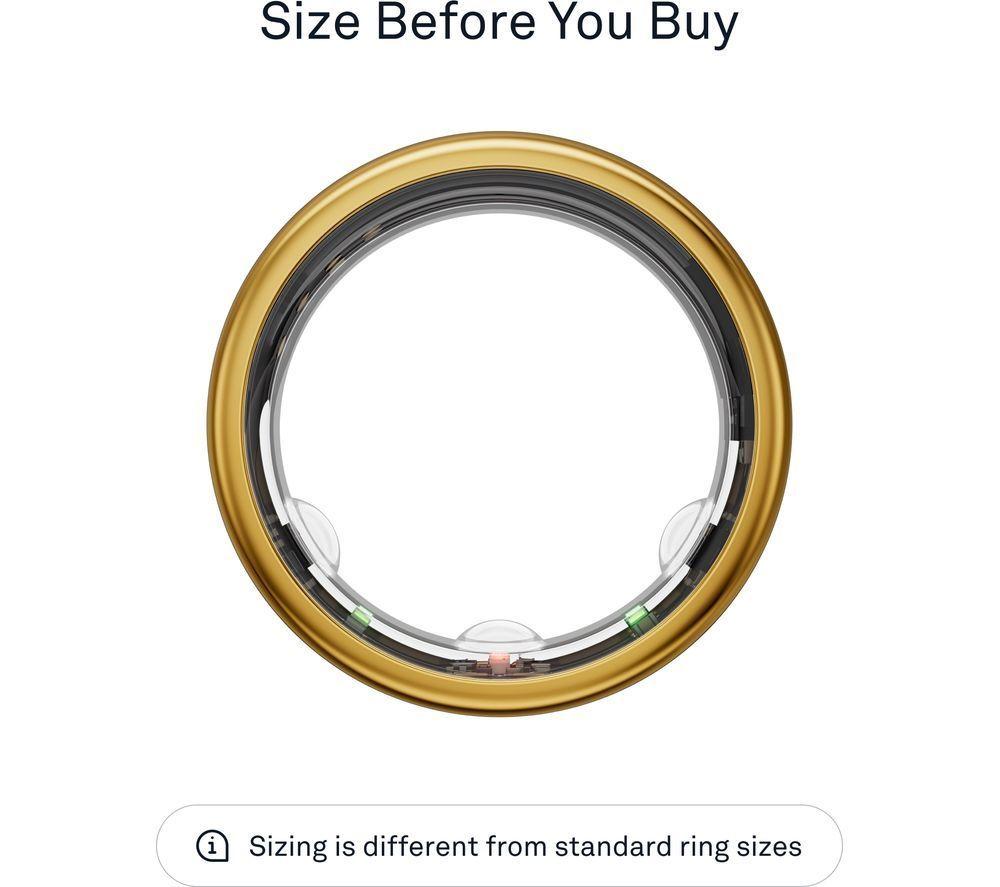 OURA Ring Gen3 Horizon - Gold, Size 13