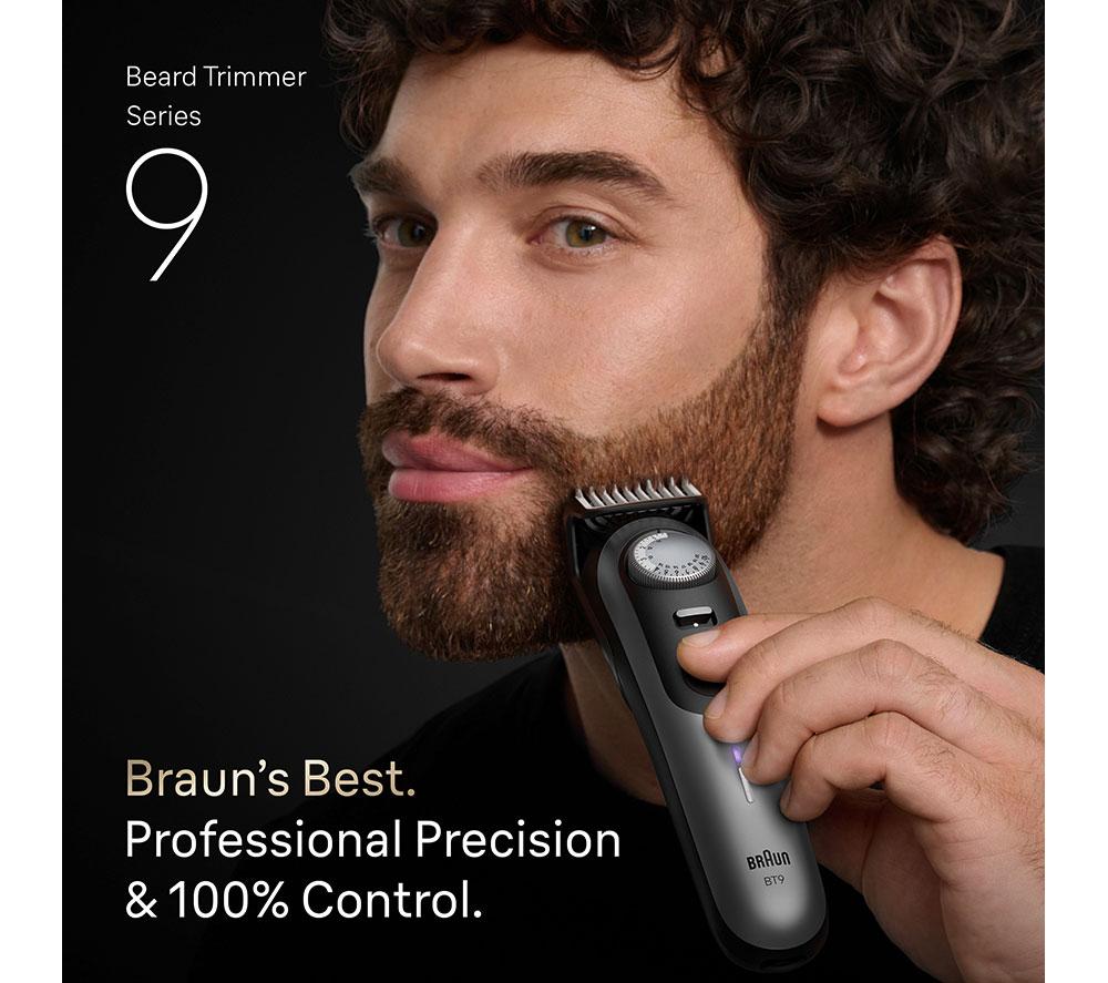 BRAUN Series 9 BT9560 Beard Trimmer - Chrome