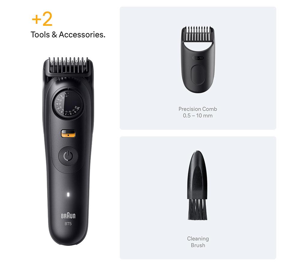 BRAUN Series 5 BT5500 Beard Trimmer - Black