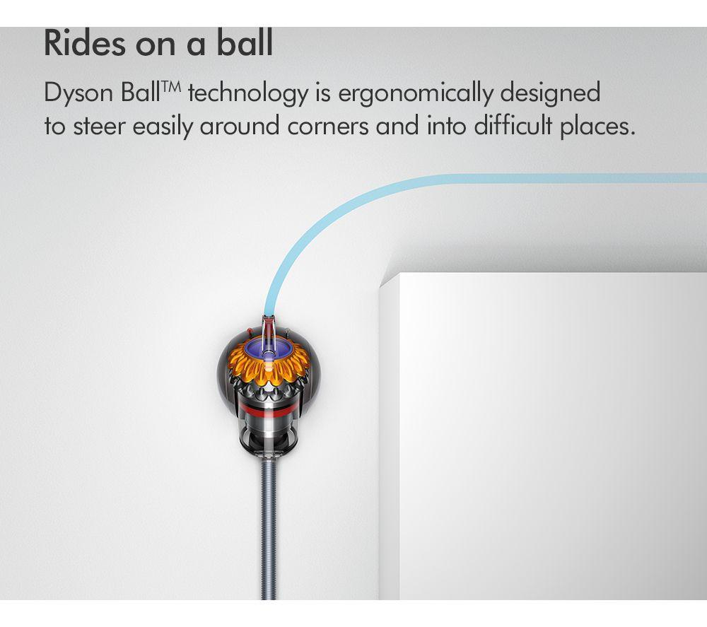 Aspiradora sin bolsa tipo trineo DYSON Big Ball Multi-Floor 2 - Amarillo pulverizado hierro