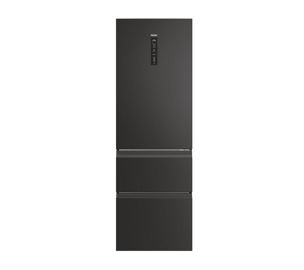 HAIER HTW3618ENPB Smart Fridge Freezer - Slate Black