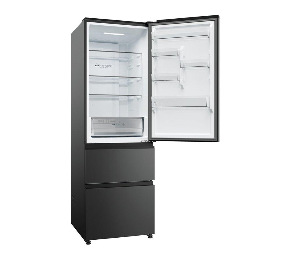 HAIER HTW3618ENPB Frigorífico Combi Inteligente - Negro Pizarra