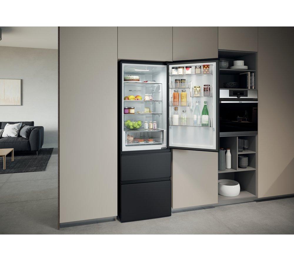 HAIER HTW3618ENPB Frigorífico Combi Inteligente - Negro Pizarra