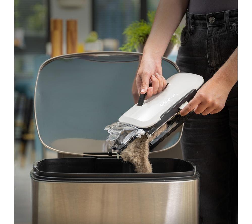 GTECH AirRAM 3 Plus Kabelloser Dual Edge-Clean Staubsauger – Weiß & Schwarz