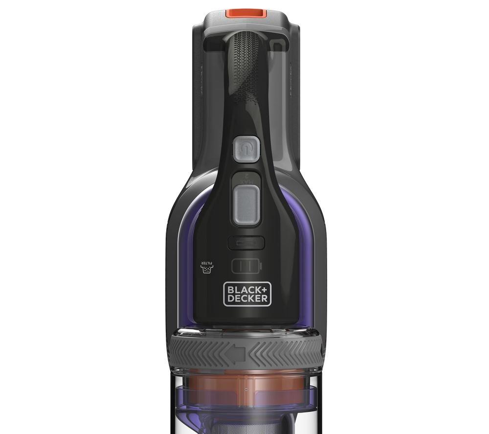 Aspiradora sin cable para mascotas BLACK+DECKER POWERSERIES Extreme BHFEV182CP-GB - Negra y Morada