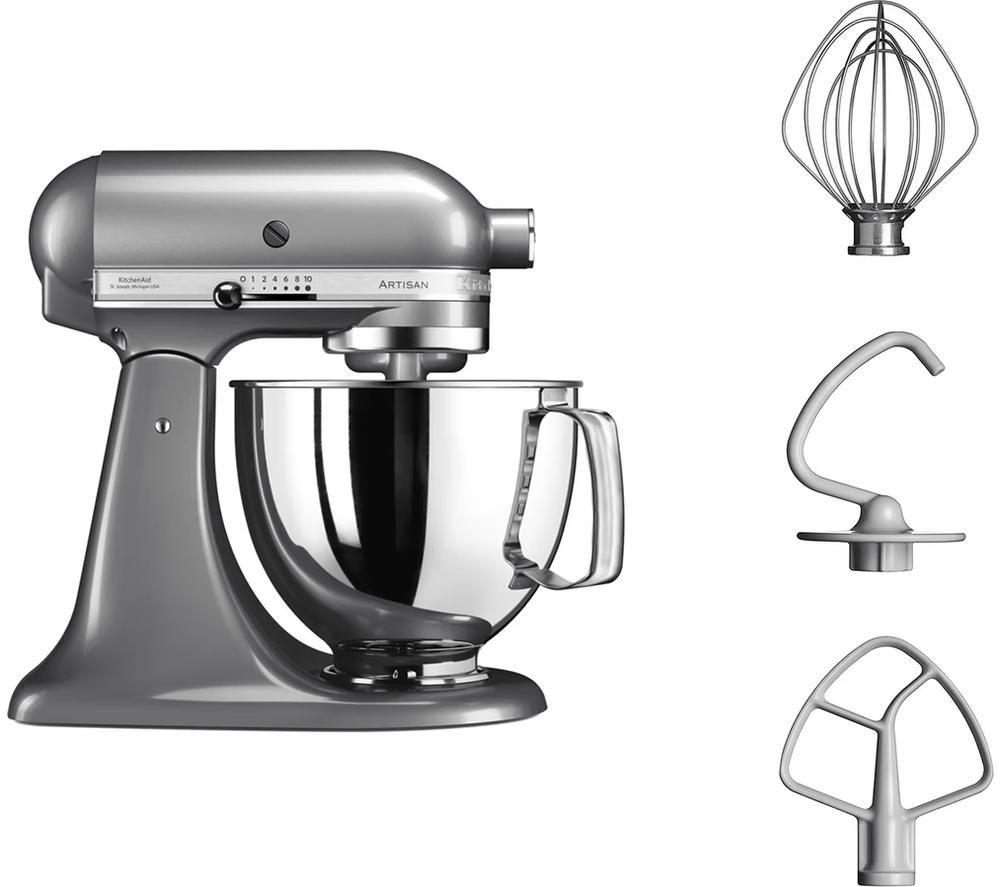 KITCHENAID Artisan 5KSM125BCU Stand Mixer - Contour Silver