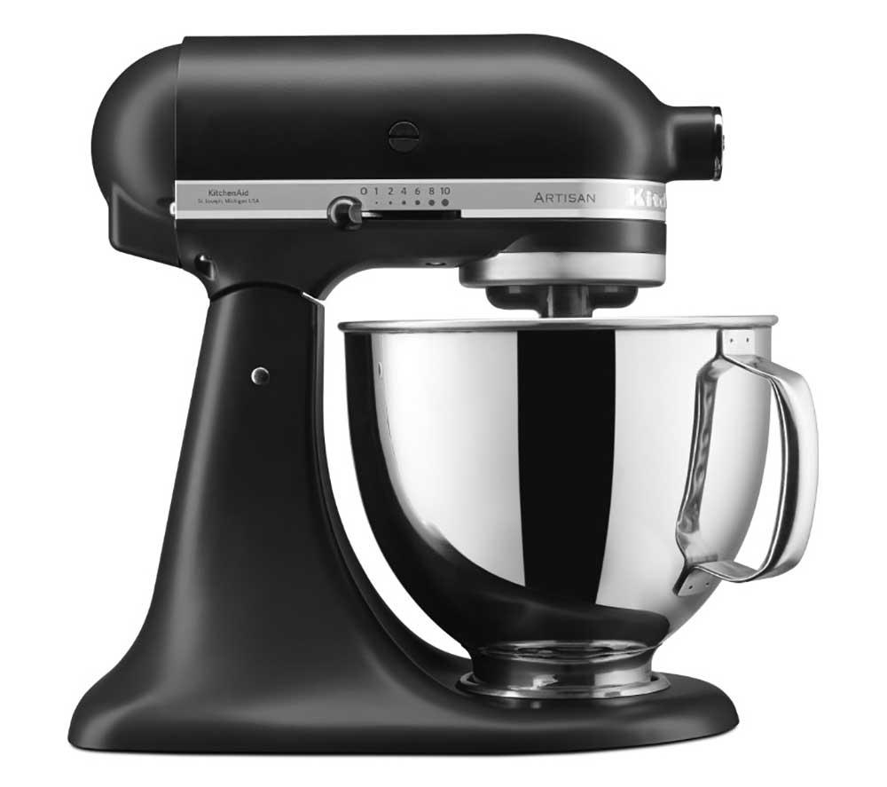 KITCHENAID Artisan 5KSM125BBM Stand Mixer - Matte Black