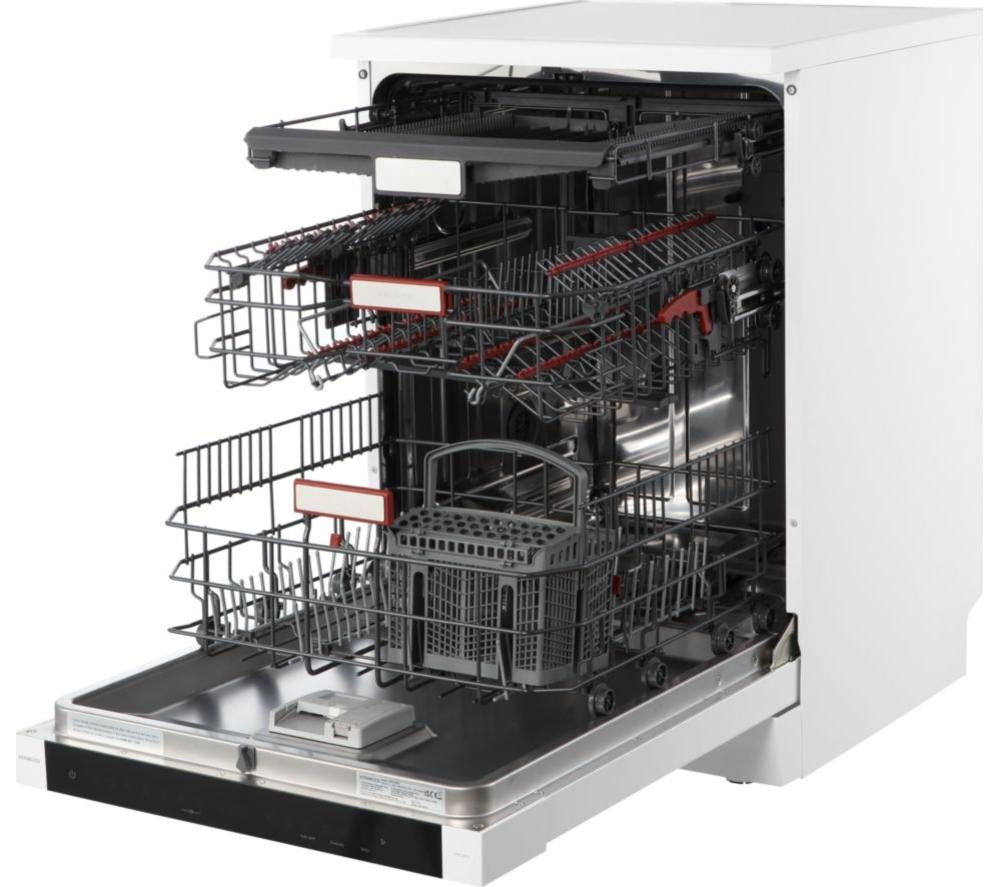 Lavavajillas de tamaño estándar KENWOOD KDW16W25 - Blanco