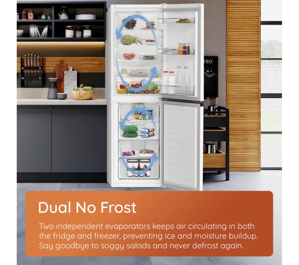 HOTPOINT Dual No Frost HPK 26362 XP5UK 60/40 Fridge Freezer - Silver