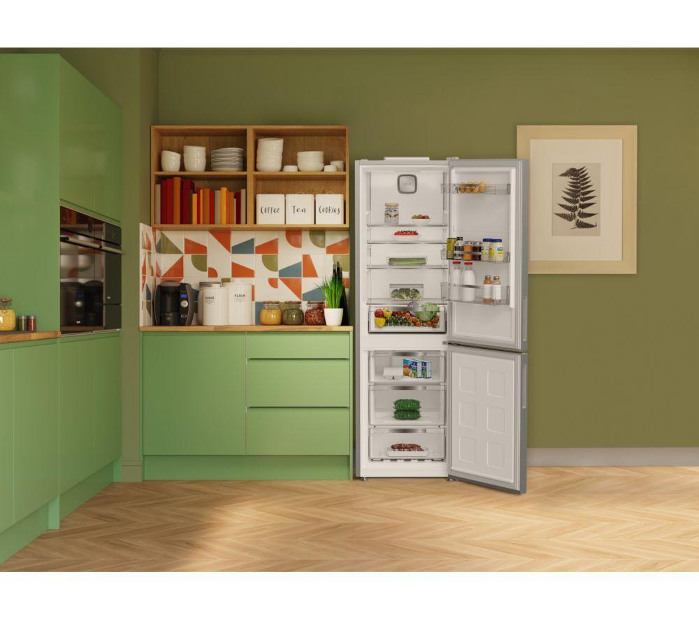 HOTPOINT Dual No Frost HPK 26362 XP5UK 60/40 Fridge Freezer - Silver