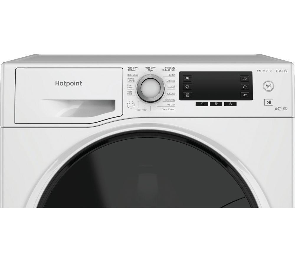 HOTPOINT ActiveCare NDD 10748 DA UK 10 kg Waschtrockner - Weiß