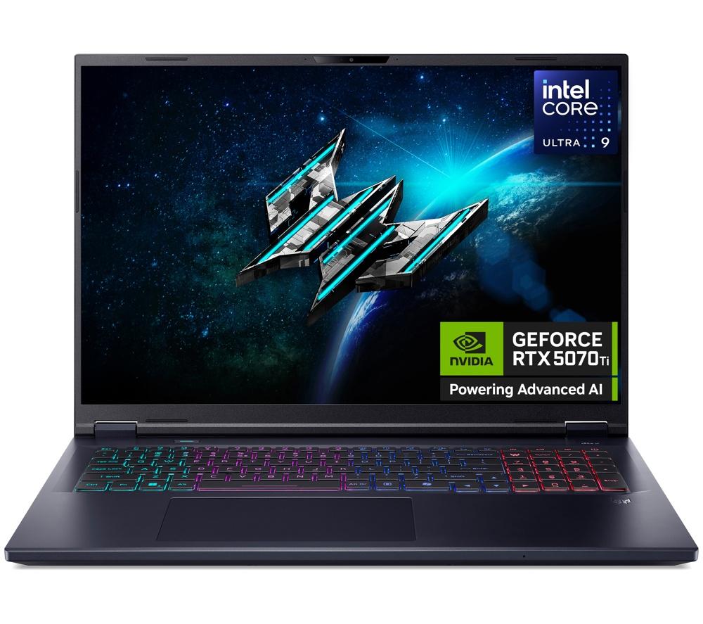 ACER Predator Helios Neo 18 AI 18" Gaming Laptop - Intel® Core™ Ultra 9, RTX 5070 Ti, 2 TB SSD