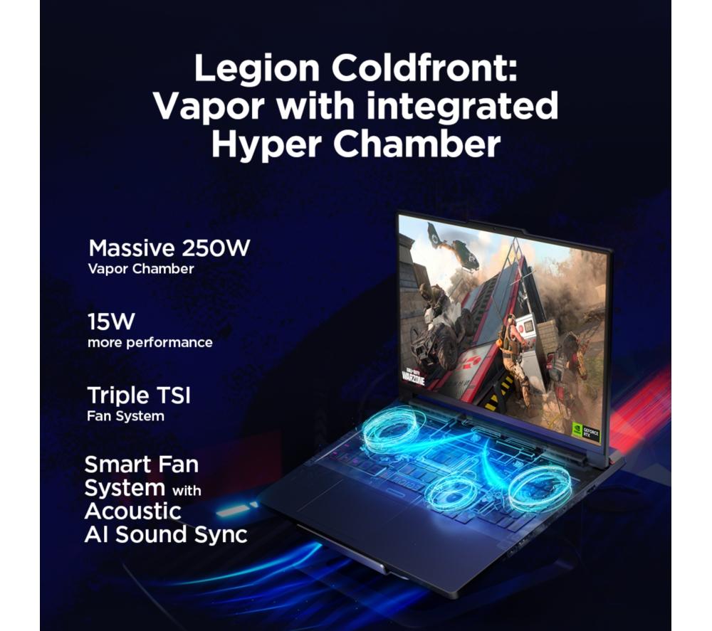LENOVO Legion Pro 7 16" Gaming Laptop - Intel® Core™ Ultra 9, RTX 5090, 2 TB SSD