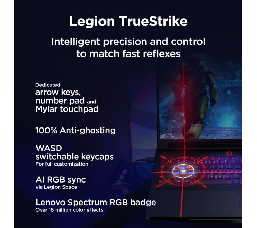 LENOVO Legion Pro 7 16" Gaming Laptop - Intel® Core™ Ultra 9, RTX 5090, 2 TB SSD