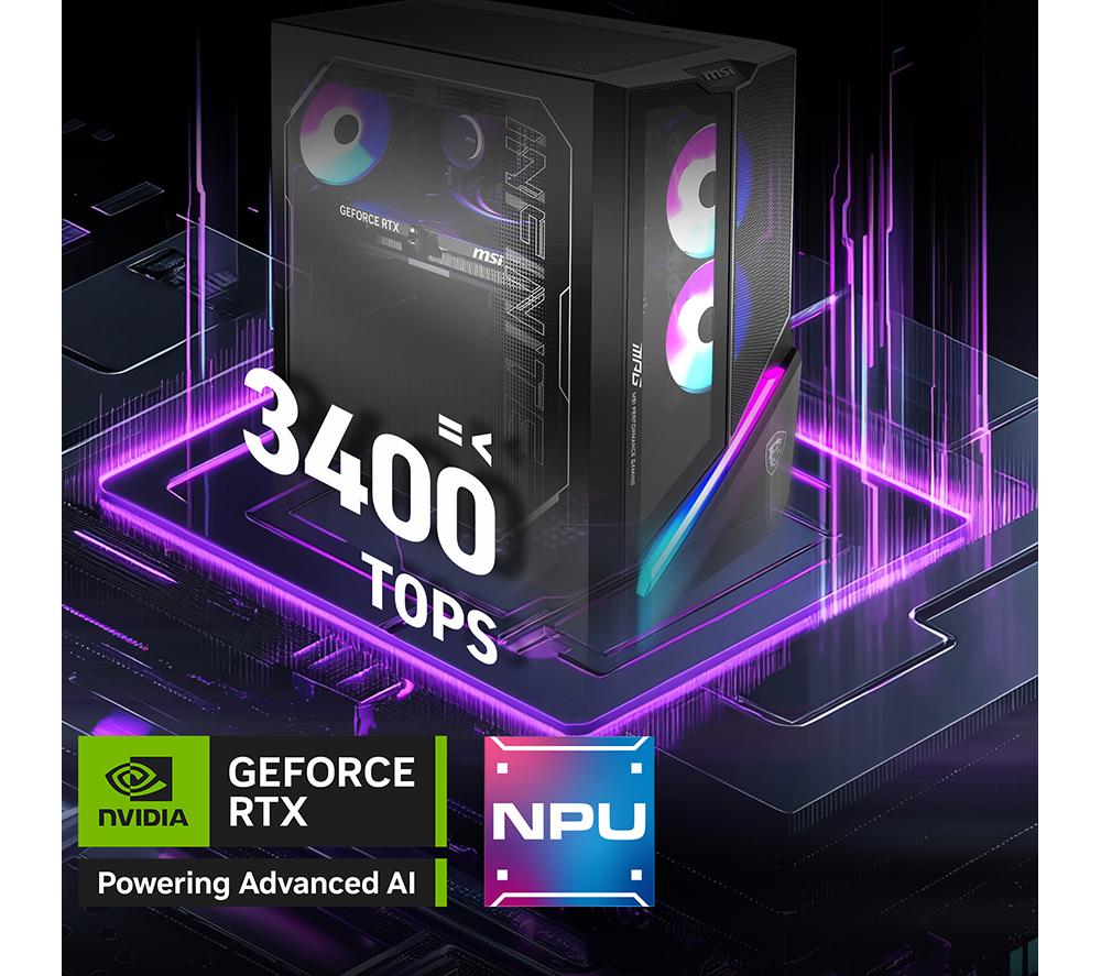 MSI MPG Infinite X3 AI Gaming PC - Intel® Core™ Ultra 7, RTX 5070, 1 TB SSD