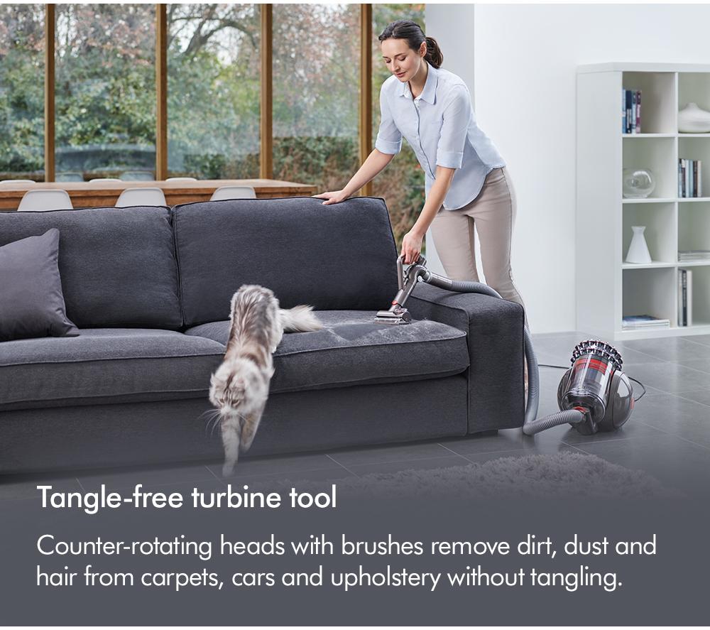 DYSON Big Ball Animal 2 Aspiradora sin bolsa de cilindro - Púrpura pulverizado/hierro