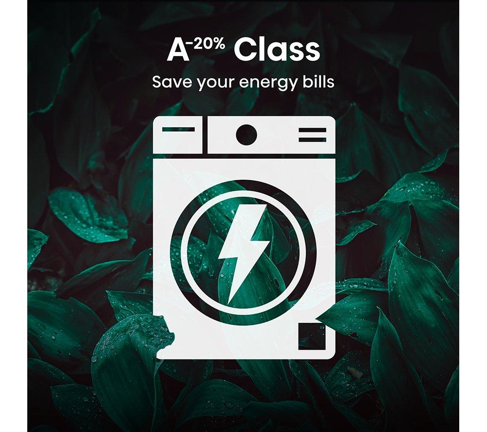 HISENSE 1 Series WF1Q8041BW 8 kg 1400 Spin Washing Machine - White