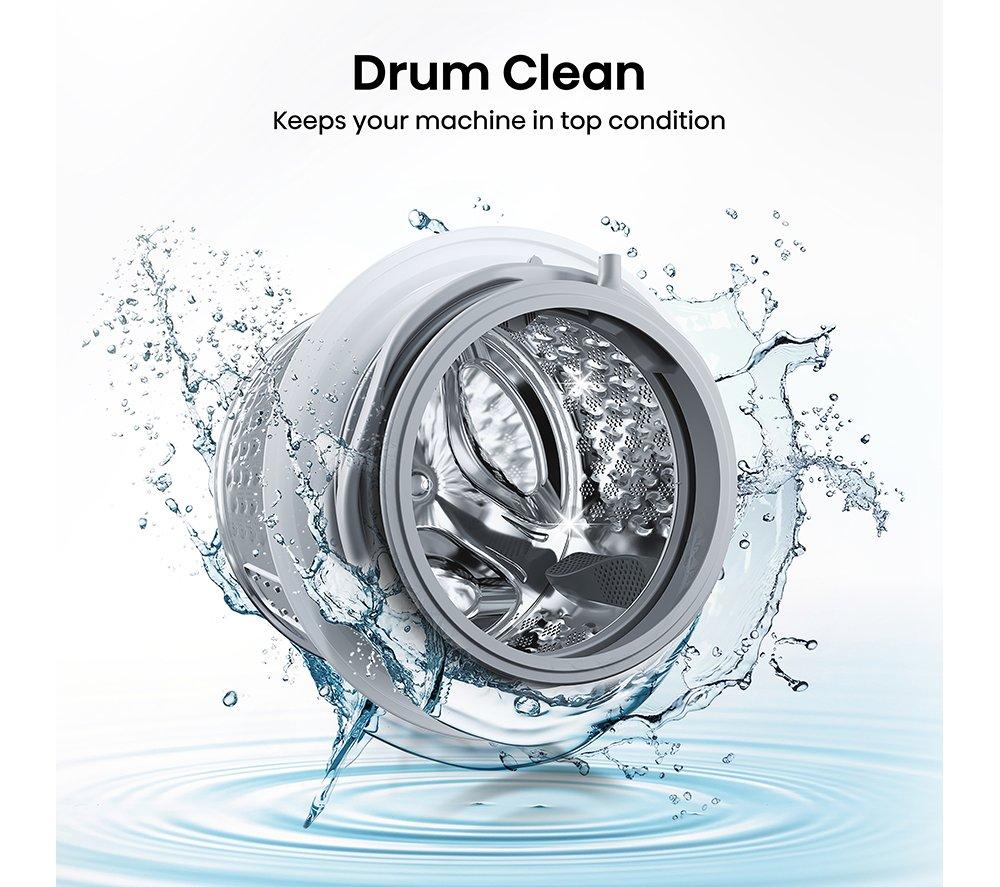 HISENSE 1 Series WF1Q8041BW 8 kg 1400 Spin Washing Machine - White