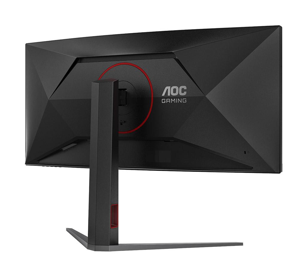 AOC CU34G4Z Wide Quad HD 34" Curved VA Gaming Monitor - Black