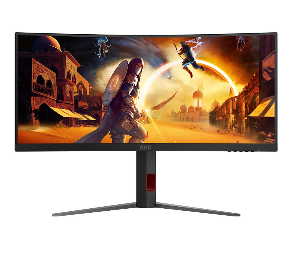 Monitor Curvo AOC CU34G4Z Wide Quad HD de 34" VA para Gaming - Negro