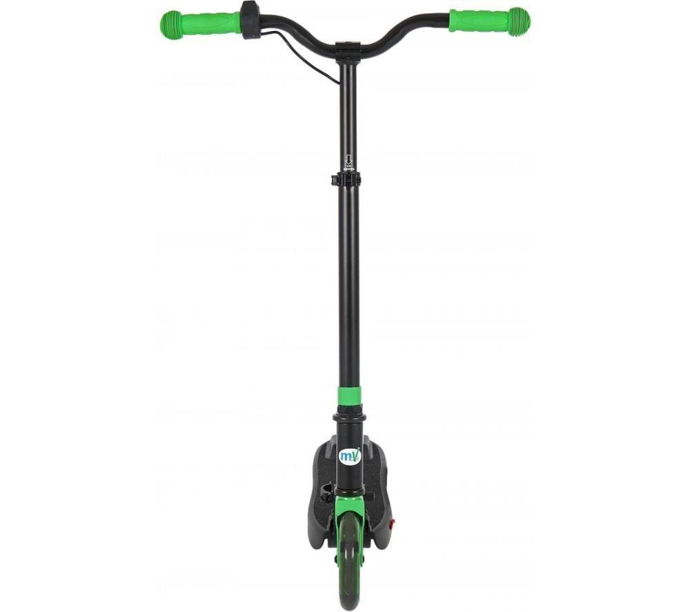 MOVE 120 Glow Electric Folding Kids’ Scooter - Black & Green