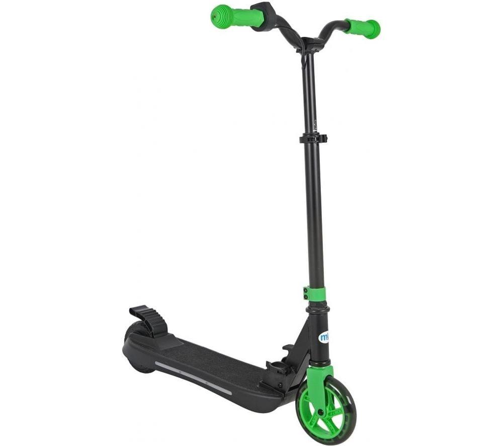MOVE 120 Glow Electric Folding Kids’ Scooter - Black & Green
