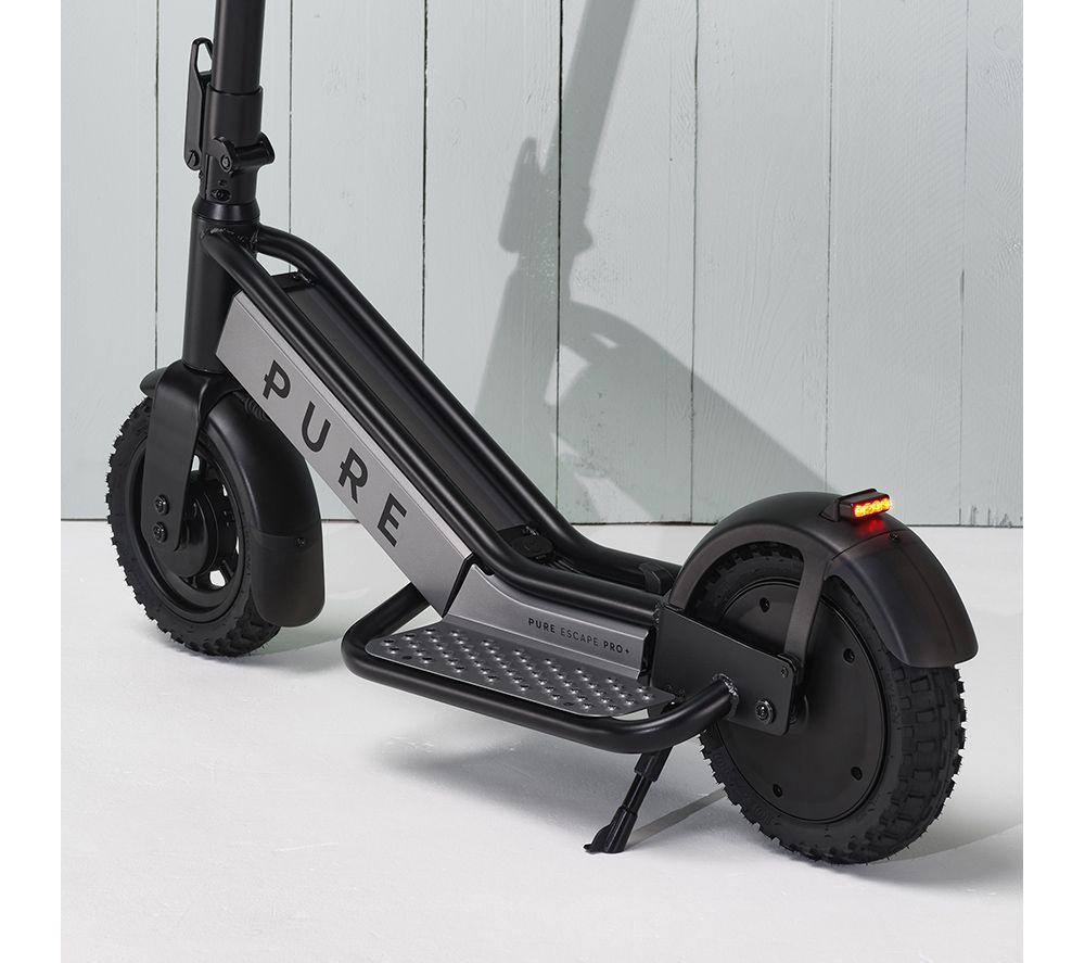 PURE ELECTRIC Pure Escape Pro+ Folding Electric Scooter – Black