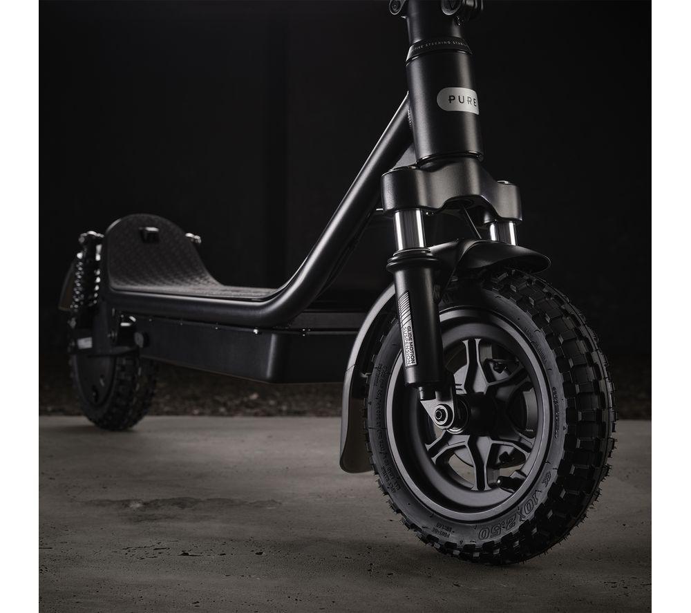 PURE ELECTRIC Pure Air5 Ultra Suspension Folding Electric Scooter - Black