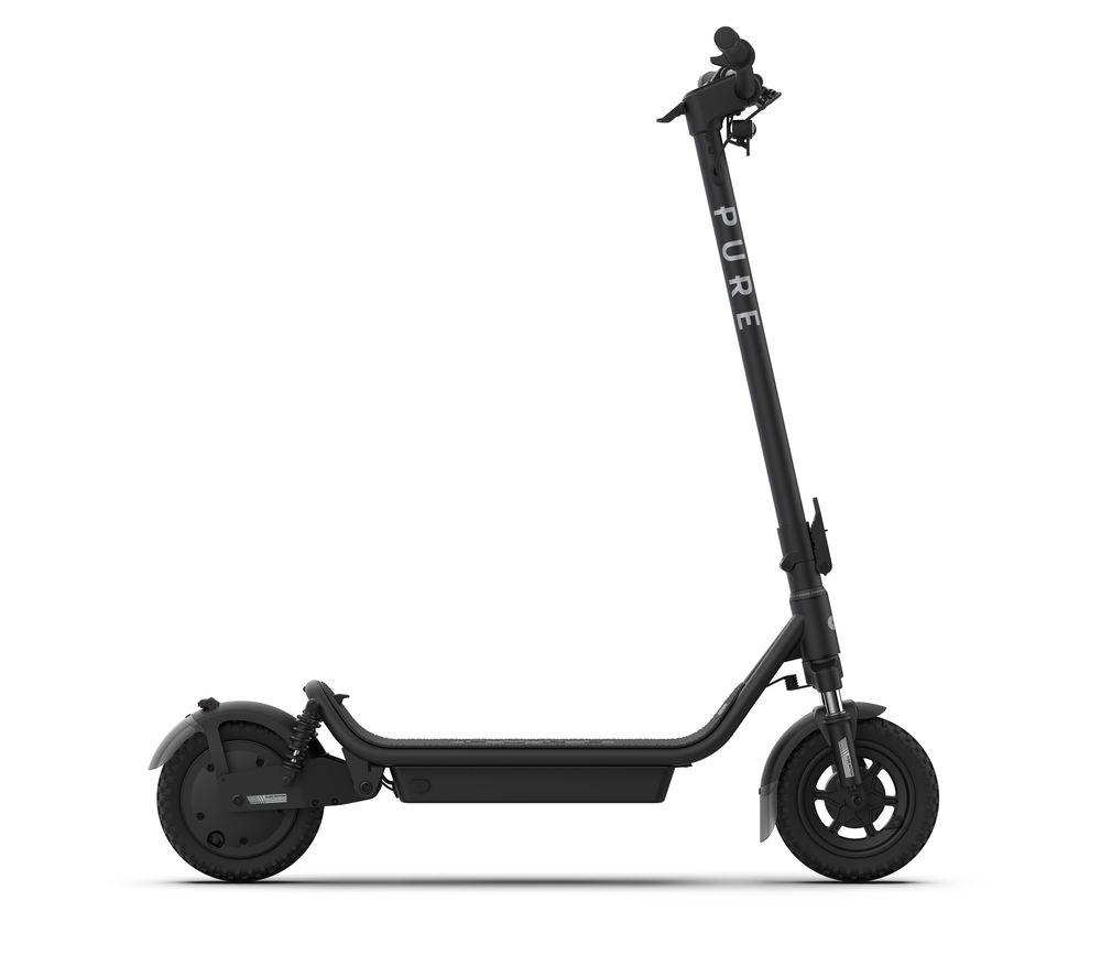 PURE ELECTRIC Pure Air5 Ultra Suspension Folding Electric Scooter - Black