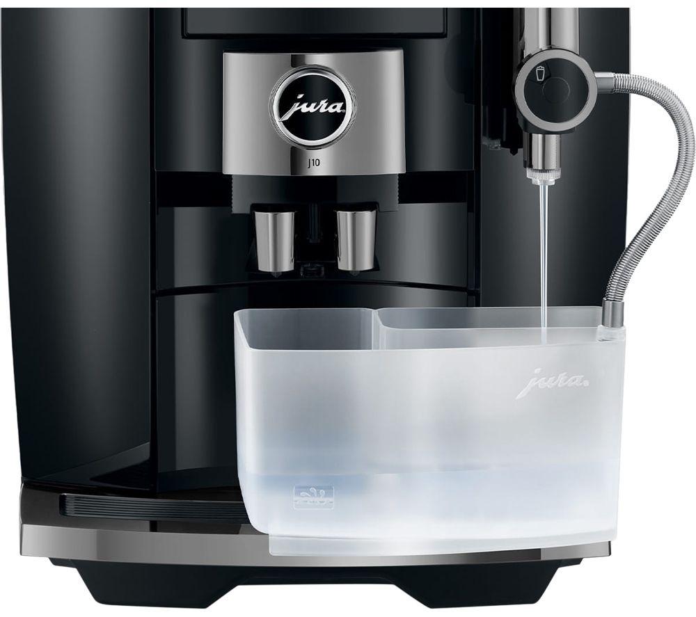 JURA J10 Smart Bean to Cup Coffee Machine - Piano Black