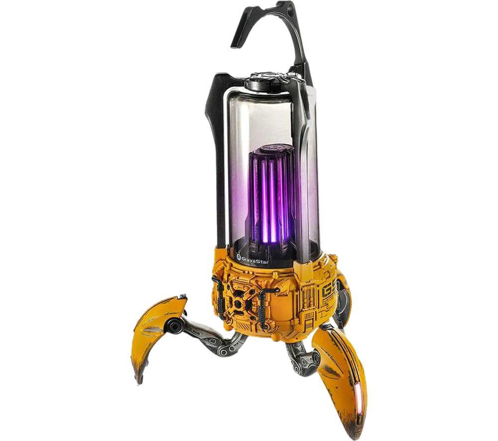 GRAVASTAR Supernova Portable Bluetooth Speaker - War Damaged Yellow