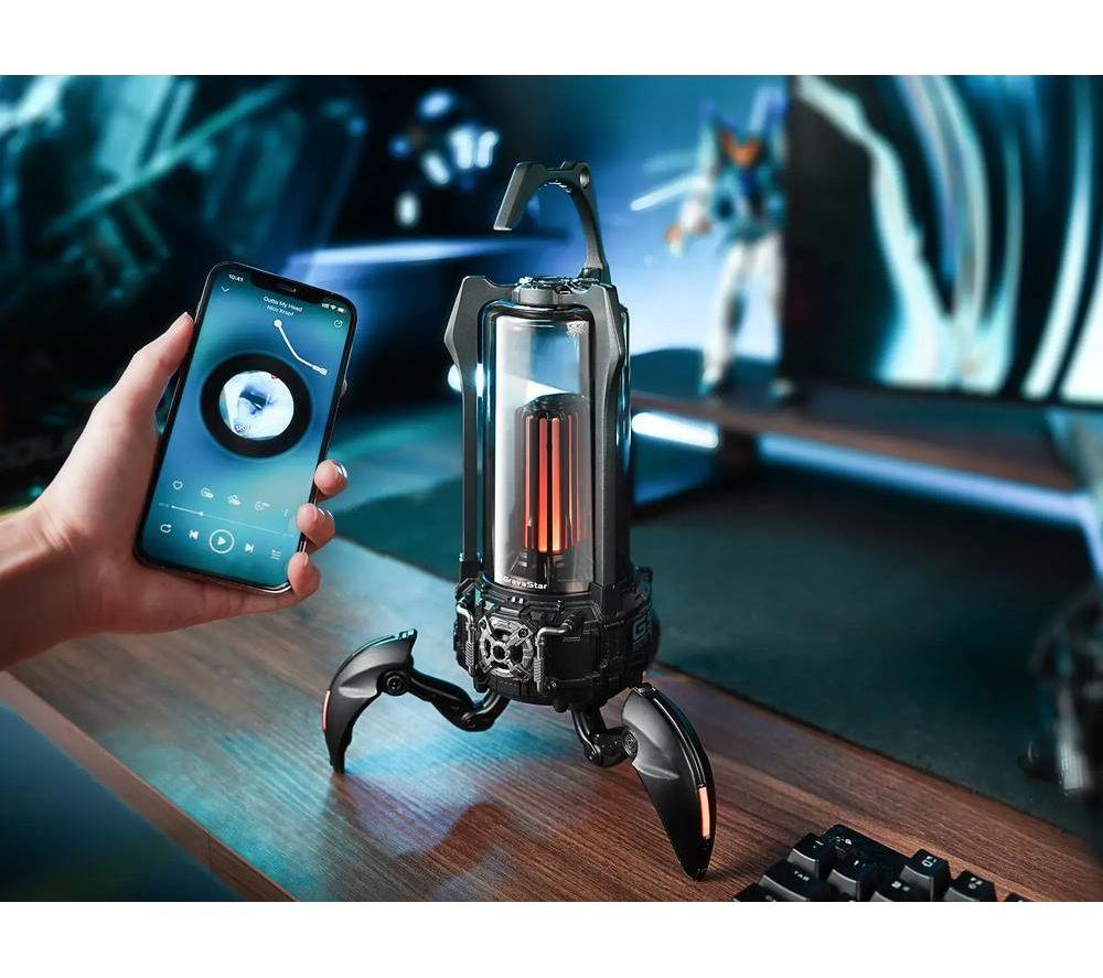 GRAVASTAR Supernova Portable Bluetooth Speaker - Matte Black