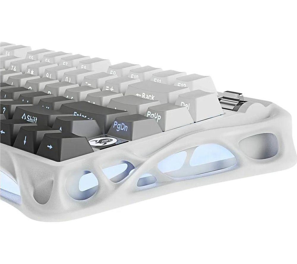 GRAVASTAR Mercury K1 Wireless Mechanical Gaming Keyboard - Gradient White