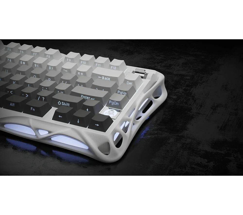 GRAVASTAR Mercury K1 Wireless Mechanical Gaming Keyboard - Gradient White
