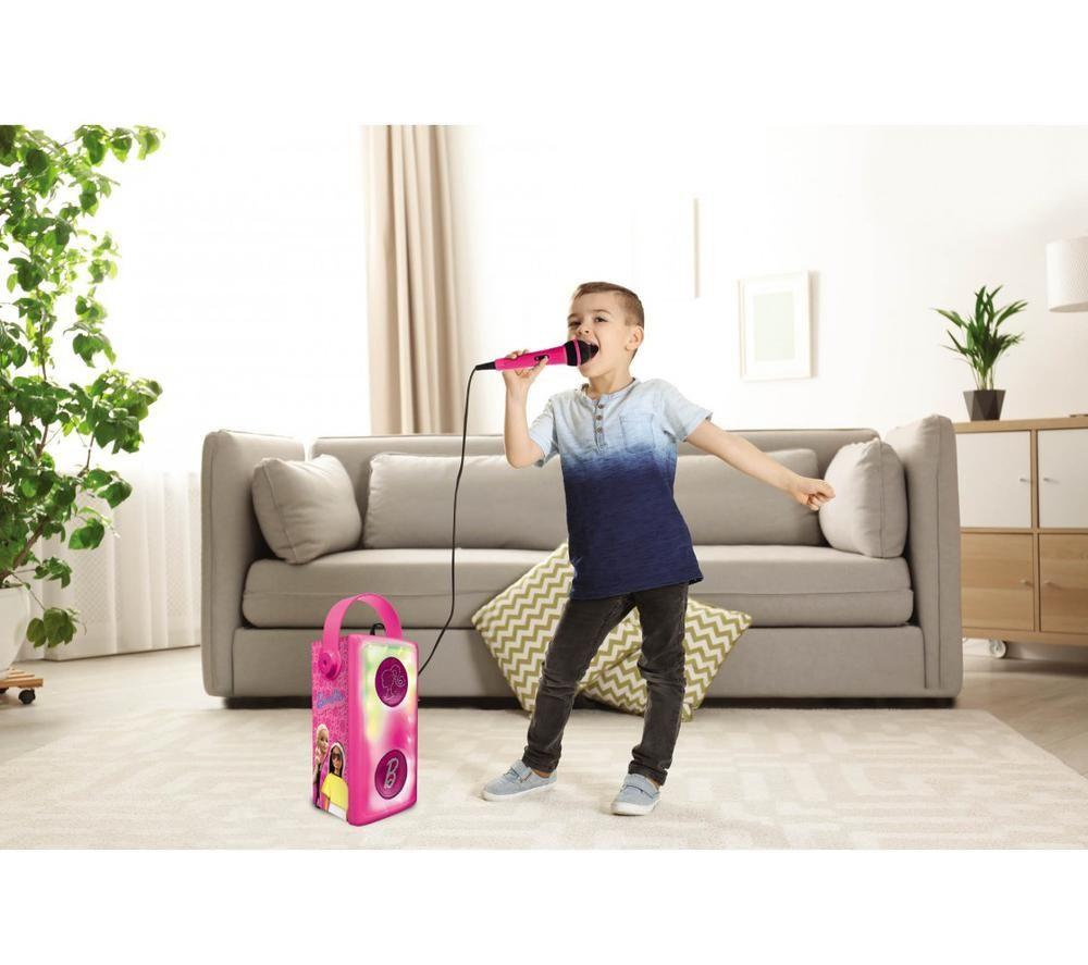 LEXIBOOK BTP185BBZ Portable Bluetooth Speaker - Barbie