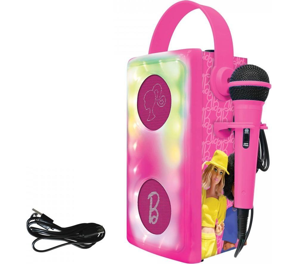 LEXIBOOK BTP185BBZ Portable Bluetooth Speaker - Barbie