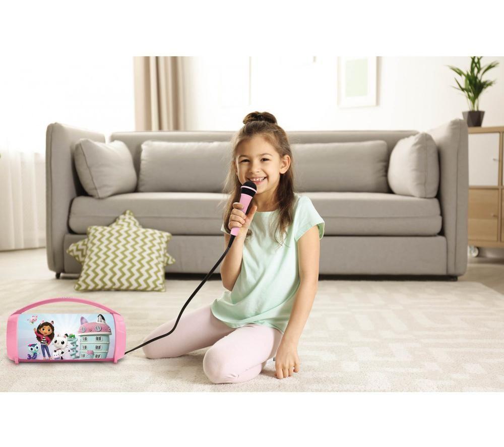 LEXIBOOK BTP585GDHZ Portable Bluetooth Speaker - Gabby's Dollhouse