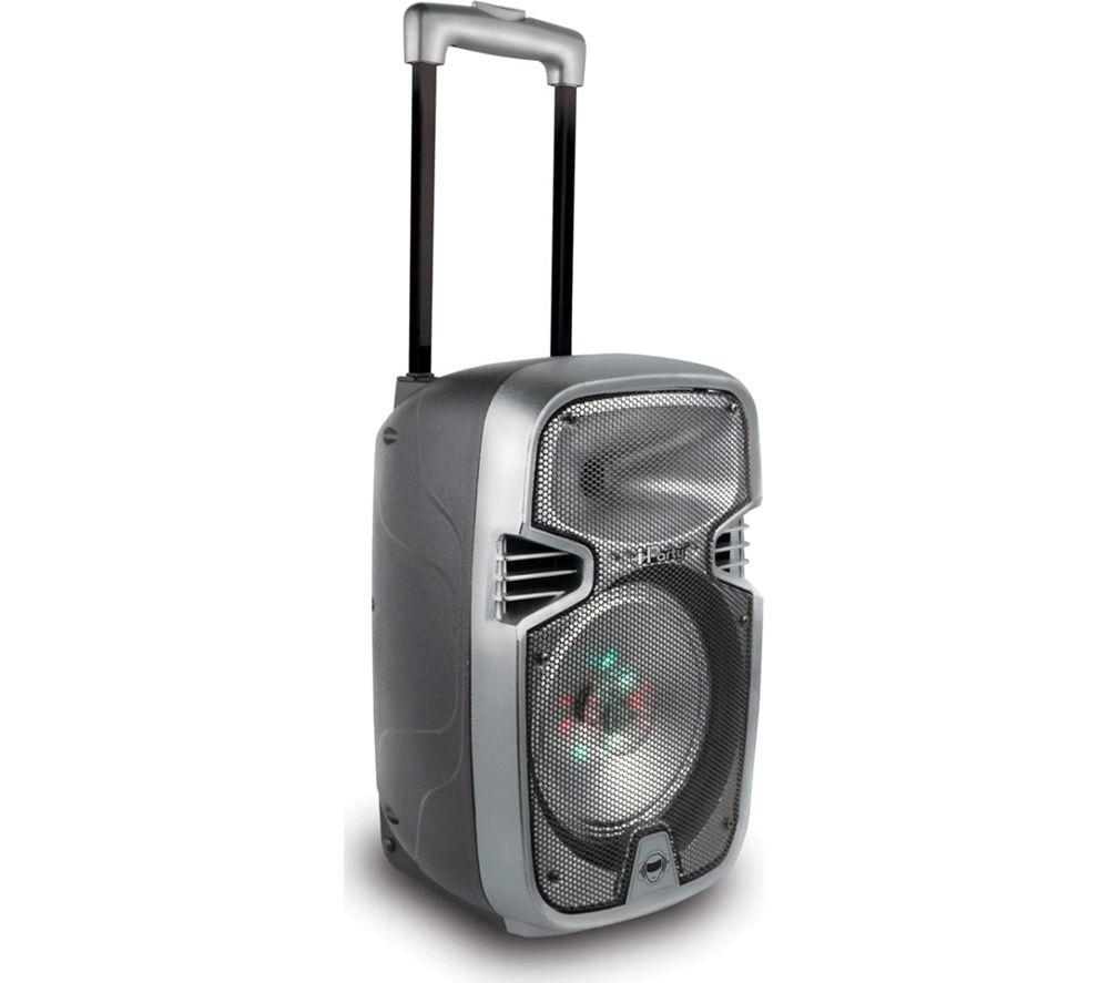 Altavoz portátil Bluetooth LEXIBOOK iParty K8250 - Plata y negro