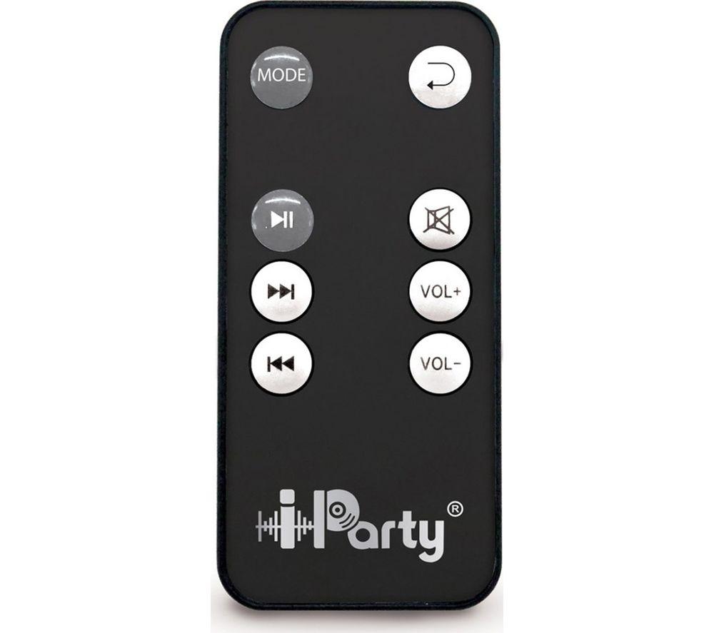 Altavoz portátil Bluetooth LEXIBOOK iParty K8250 - Plata y negro