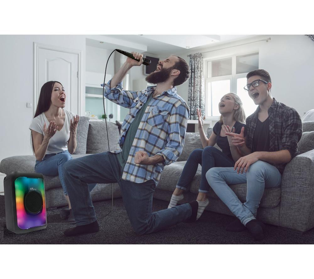 LEXIBOOK iParty K8320 Portable Bluetooth Speaker - Black